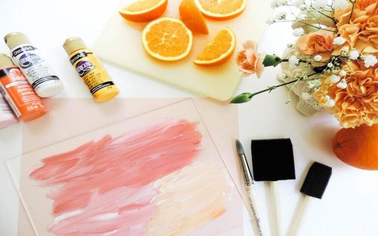 Paint On Acrylic Sheet