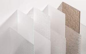 textured acrylic sheet